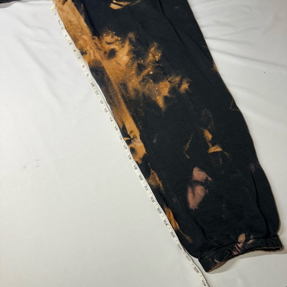 Nike Jogger Sweatpants Size Large Lightweight Bleach Tie Dye Drawstring - Picture 7 of 7